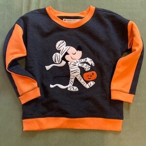 NWOT Disney Halloween Sweatshirt Monica and Andy Size 5T